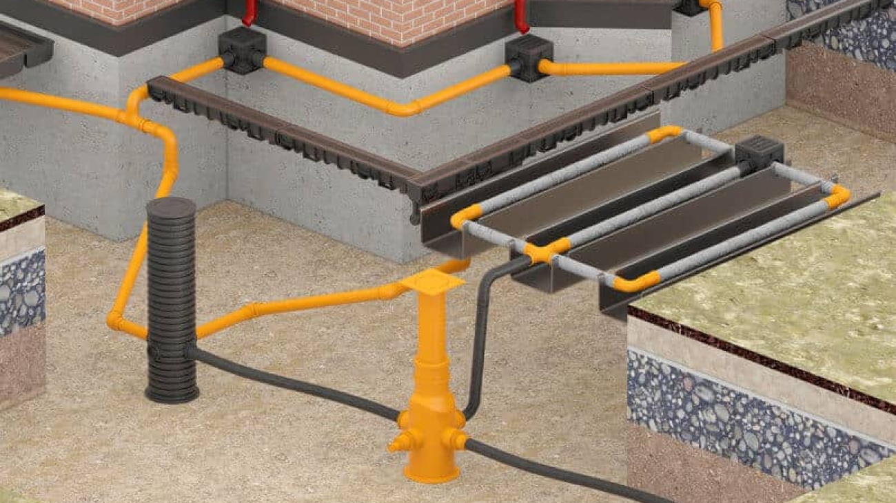 rainwater Infiltration Trenching