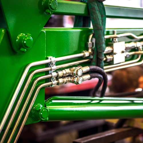 hydraulic pipe line