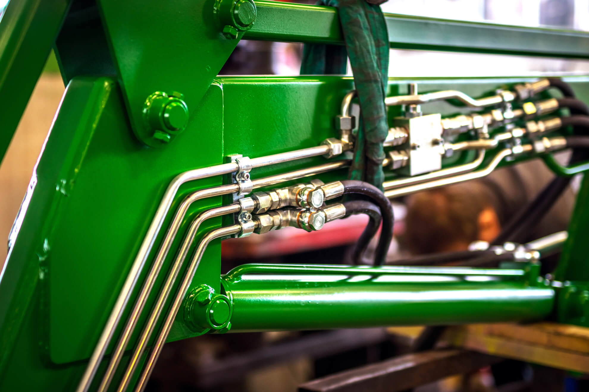 hydraulic pipe line