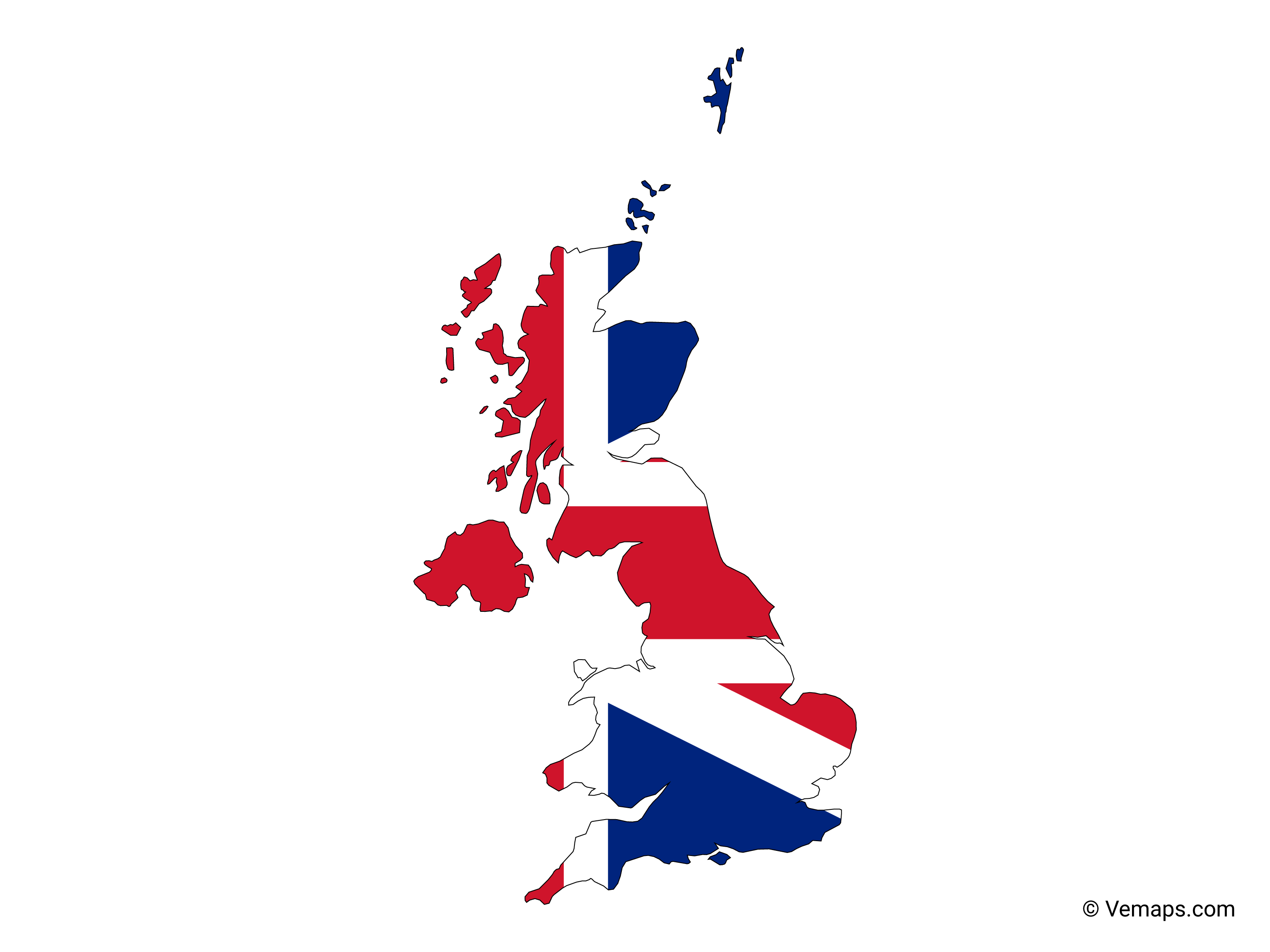 United Kingdom map